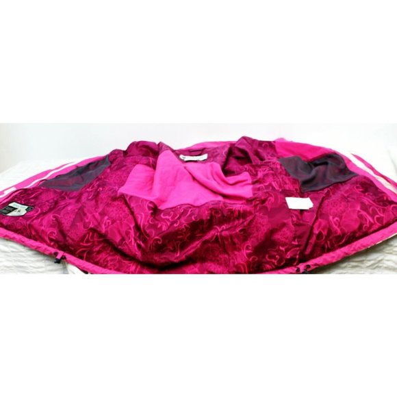 Columbia Women's XL OmniTech Interchange 3 in 1 Jacket Pink & White SHELL ONLY - Picture 8 of 8